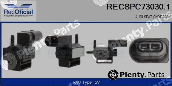 Recoficial RECSPC73030.1 — Pressure Converter, exhaust control