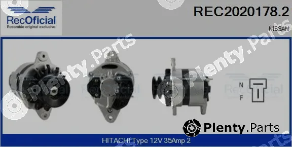 Recoficial REC2020178.2 — Alternator
