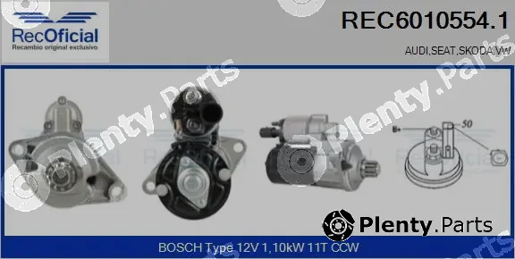 Recoficial REC6010554.1 — Starter
