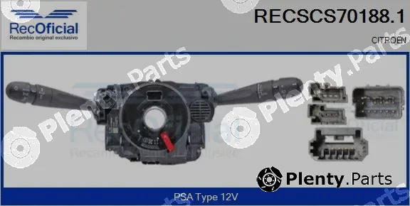 Recoficial RECSCS70188.1 — Steering Column Switch