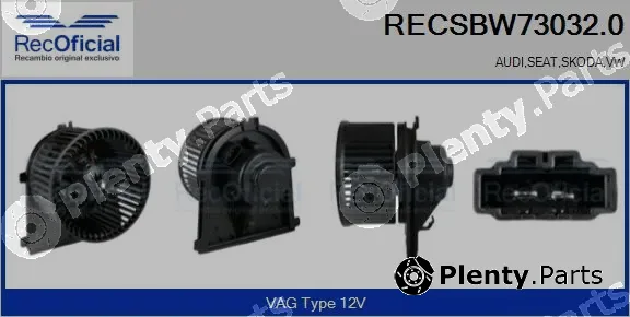 Recoficial RECSBW73032.0 — Interior Blower