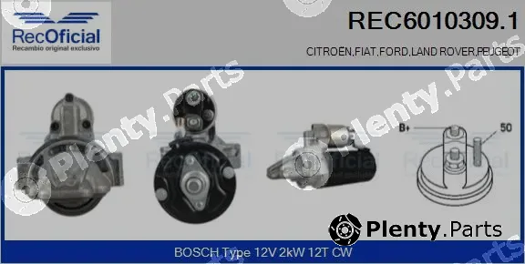 Recoficial REC6010309.1 — Starter