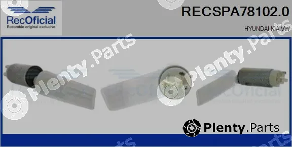 Recoficial RECSPA78102.0 — Fuel Pump