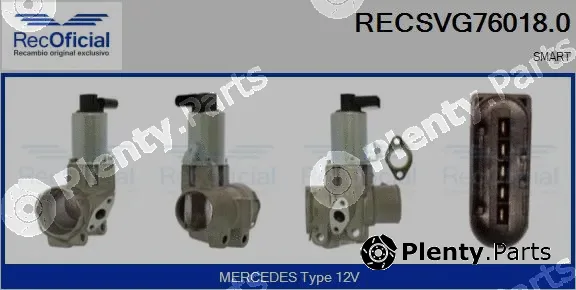 Recoficial RECSVG76018.0 — EGR Valve