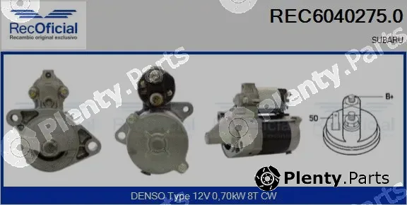 Recoficial REC6040275.0 — Starter