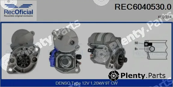 Recoficial REC6040530.0 — Starter