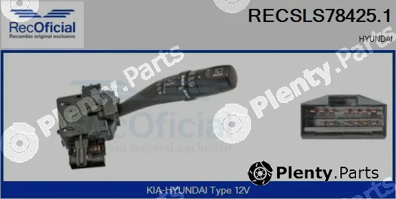 Recoficial RECSLS78425.1 — Steering Column Switch