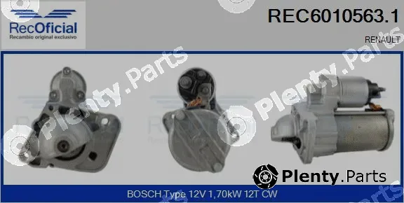 Recoficial REC6010563.1 — Starter
