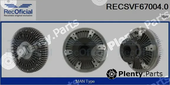 Recoficial RECSVF67004.0 — Clutch, radiator fan