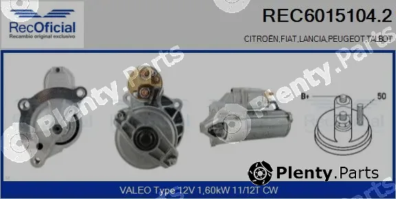 Recoficial REC6015104.2 — Starter