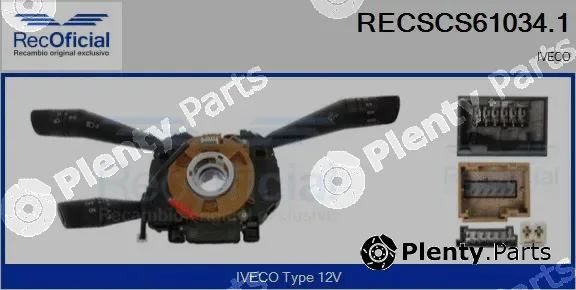 Recoficial RECSCS61034.1 — Steering Column Switch