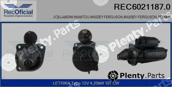 Recoficial REC6021187.0 — Starter