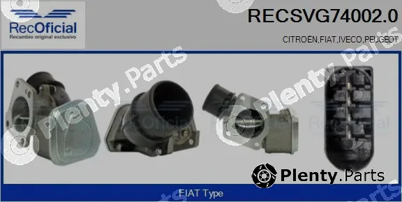 Recoficial RECSVG74002.0 — EGR Valve