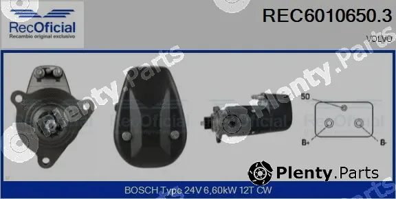 Recoficial REC6010650.3 — Starter