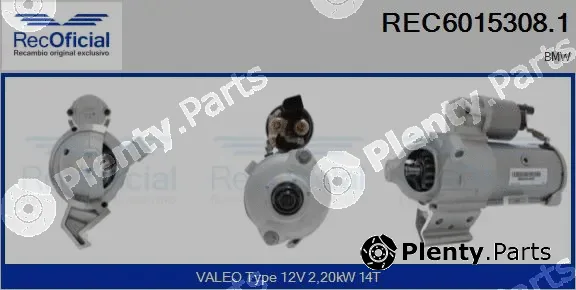 Recoficial REC6015308.1 — Starter
