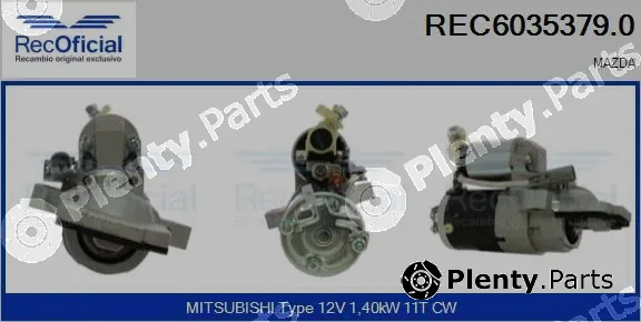 Recoficial REC6035379.0 — Starter