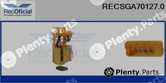 Recoficial RECSGA70127.0 — Fuel Feed Unit