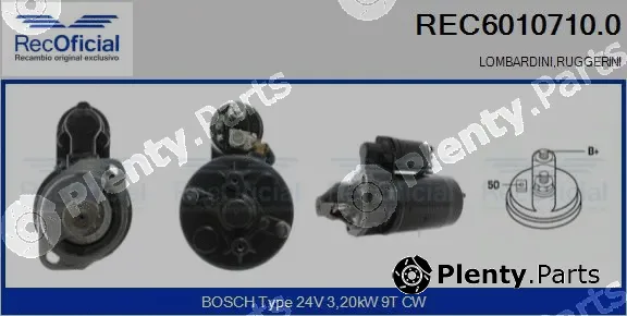 Recoficial REC6010710.0 — Starter