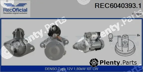 Recoficial REC6040393.1 — Starter