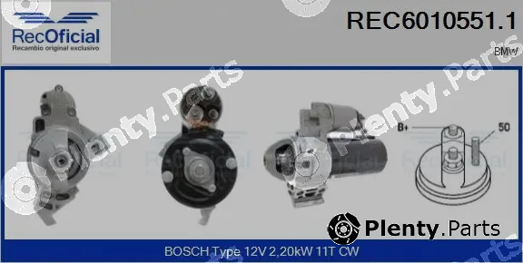 Recoficial REC6010551.1 — Starter