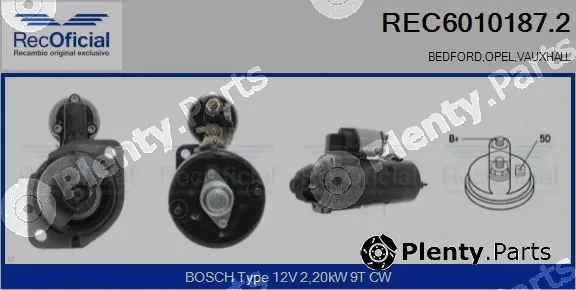 Recoficial REC6010187.2 — Starter