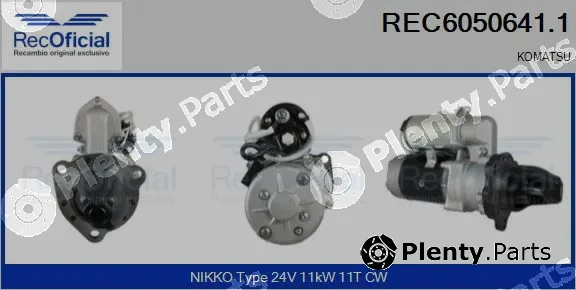 Recoficial REC6050641.1 — Starter