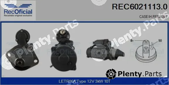 Recoficial REC6021113.0 — Starter