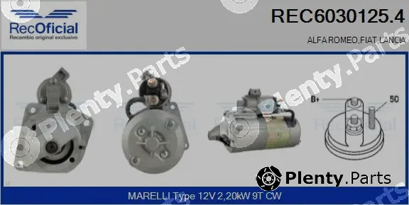 Recoficial REC6030125.4 — Starter