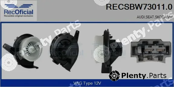 Recoficial RECSBW73011.0 — Interior Blower