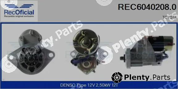 Recoficial REC6040208.0 — Starter