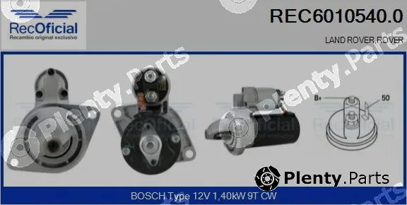 Recoficial REC6010540.0 — Starter