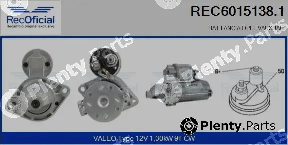 Recoficial REC6015138.1 — Starter
