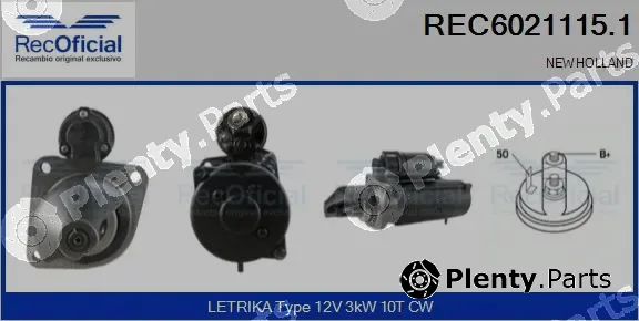 Recoficial REC6021115.1 — Starter