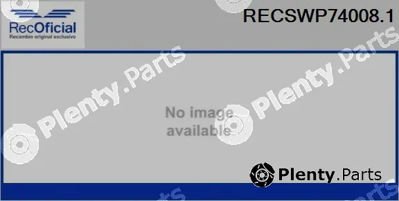 Recoficial RECSWP74008.1 — Washer Fluid Pump, window cleaning