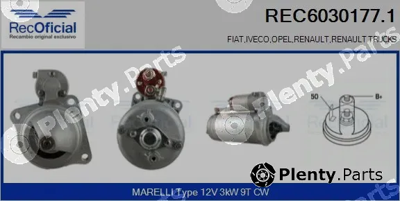 Recoficial REC6030177.1 — Starter