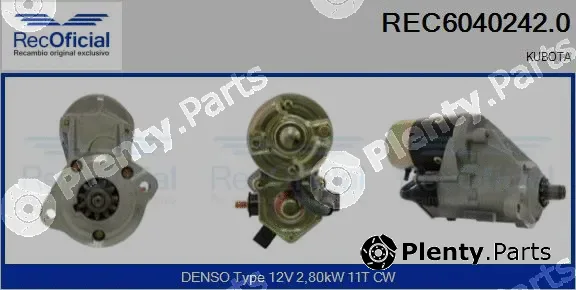 Recoficial REC6040242.0 — Starter