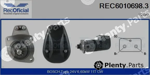 Recoficial REC6010698.3 — Starter