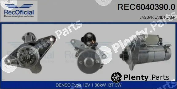 Recoficial REC6040390.0 — Starter