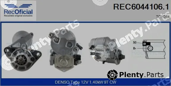 Recoficial REC6044106.1 — Starter