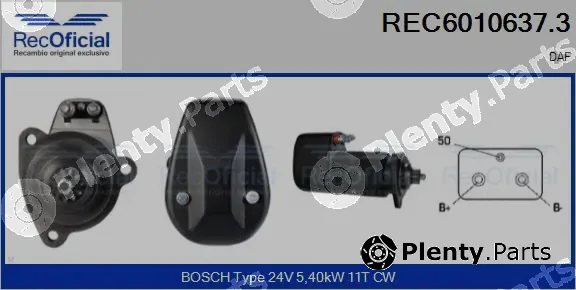 Recoficial REC6010637.3 — Starter