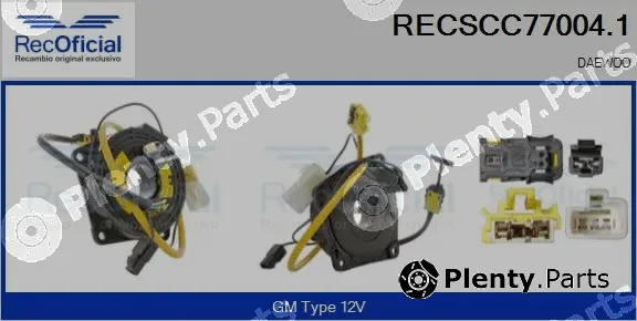 Recoficial RECSCC77004.1 — Clockspring, airbag