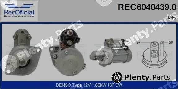 Recoficial REC6040439.0 — Starter