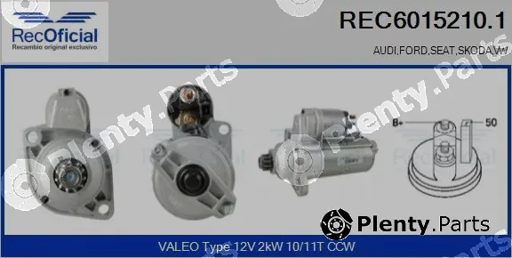 Recoficial REC6015210.1 — Starter