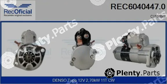 Recoficial REC6040447.0 — Starter