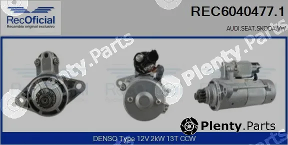 Recoficial REC6040477.1 — Starter