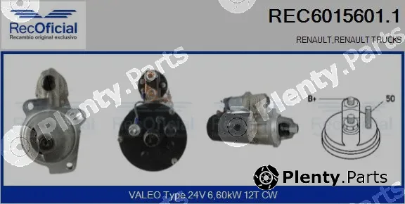 Recoficial REC6015601.1 — Starter