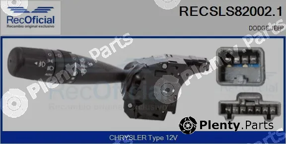 Recoficial RECSLS82002.1 — Steering Column Switch