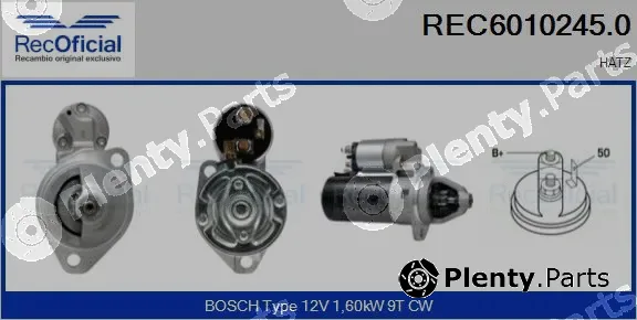 Recoficial REC6010245.0 — Starter