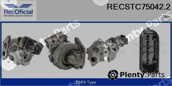 Recoficial RECSTC75042.2 — Charger, charging (supercharged/turbocharged)