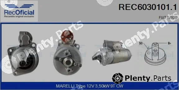 Recoficial REC6030101.1 — Starter